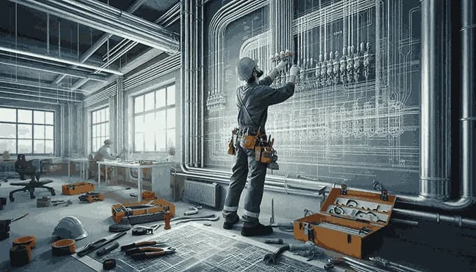 راهنمای جامع نصب لوله‌های برق؛ از آماده‌سازی تا اتصال دائمی