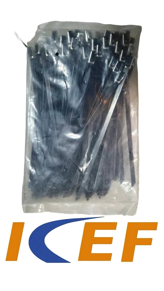 بست کمربندی فلزی روکش دار 200*4.6